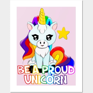 Unicorn Pride Posters and Art